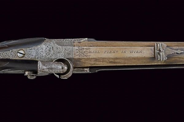 Fucile da caccia a luminello di Karl Pirko  - Asta Rare Armi Antiche e Militaria da tutto il mondo - Associazione Nazionale - Case d'Asta italiane
