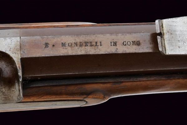 Fucile da tiro a luminello di Mondelli  - Asta Rare Armi Antiche e Militaria da tutto il mondo - Associazione Nazionale - Case d'Asta italiane