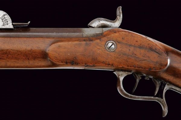 Fucile da tiro a luminello di Mondelli  - Asta Rare Armi Antiche e Militaria da tutto il mondo - Associazione Nazionale - Case d'Asta italiane