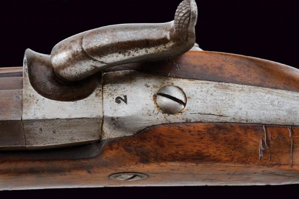 Fucile da tiro a luminello di Mondelli  - Asta Rare Armi Antiche e Militaria da tutto il mondo - Associazione Nazionale - Case d'Asta italiane