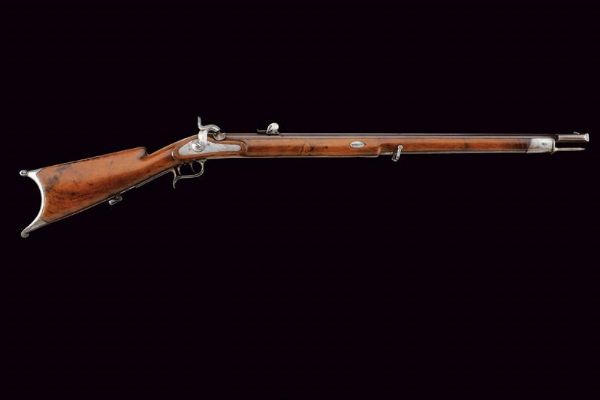 Fucile da tiro a luminello di Mondelli  - Asta Rare Armi Antiche e Militaria da tutto il mondo - Associazione Nazionale - Case d'Asta italiane