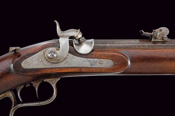 Carabina federale a luminello Mod. 1851 di Zoller  - Asta Rare Armi Antiche e Militaria da tutto il mondo - Associazione Nazionale - Case d'Asta italiane
