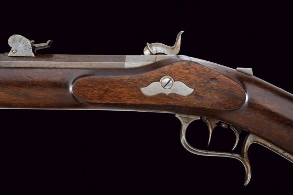 Carabina federale a luminello Mod. 1851 di Zoller  - Asta Rare Armi Antiche e Militaria da tutto il mondo - Associazione Nazionale - Case d'Asta italiane