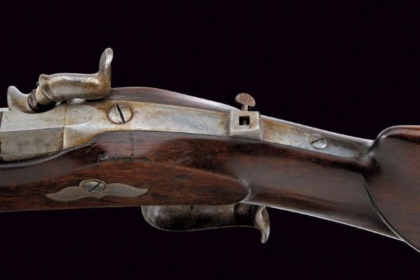 Carabina federale a luminello Mod. 1851 di Zoller  - Asta Rare Armi Antiche e Militaria da tutto il mondo - Associazione Nazionale - Case d'Asta italiane