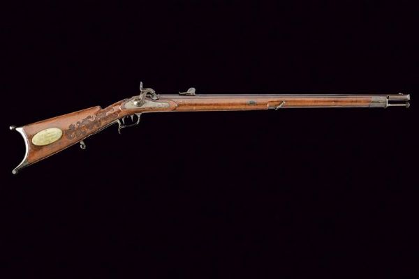 Fucile da tiro a luminello sul tipo del Mod. 1851, premio di gara  - Asta Rare Armi Antiche e Militaria da tutto il mondo - Associazione Nazionale - Case d'Asta italiane
