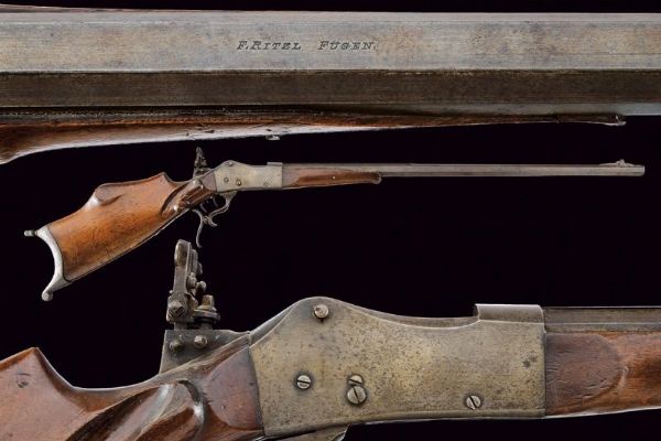 Carabina da tiro con sistema Martini  - Asta Rare Armi Antiche e Militaria da tutto il mondo - Associazione Nazionale - Case d'Asta italiane