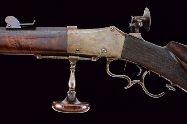 Rara carabina da tiro con sistema Martini di Georgio M�ller  - Asta Rare Armi Antiche e Militaria da tutto il mondo - Associazione Nazionale - Case d'Asta italiane
