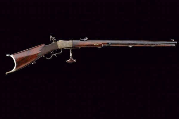 Rara carabina da tiro con sistema Martini di Georgio M�ller  - Asta Rare Armi Antiche e Militaria da tutto il mondo - Associazione Nazionale - Case d'Asta italiane