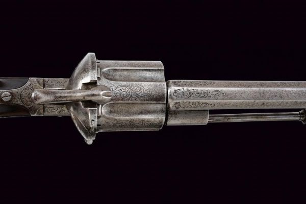 Fucile revolver a spillo  - Asta Rare Armi Antiche e Militaria da tutto il mondo - Associazione Nazionale - Case d'Asta italiane