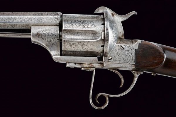 Fucile revolver a spillo  - Asta Rare Armi Antiche e Militaria da tutto il mondo - Associazione Nazionale - Case d'Asta italiane