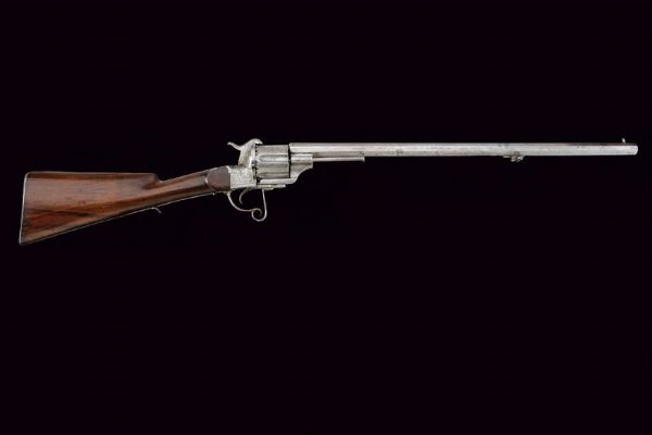 Fucile revolver a spillo  - Asta Rare Armi Antiche e Militaria da tutto il mondo - Associazione Nazionale - Case d'Asta italiane