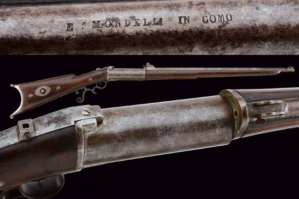 Rarissimo fucile ad aria di E. Mondelli  - Asta Rare Armi Antiche e Militaria da tutto il mondo - Associazione Nazionale - Case d'Asta italiane