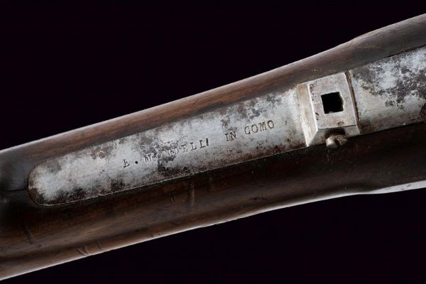 Rarissimo fucile ad aria di E. Mondelli  - Asta Rare Armi Antiche e Militaria da tutto il mondo - Associazione Nazionale - Case d'Asta italiane