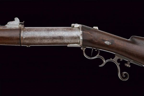 Rarissimo fucile ad aria di E. Mondelli  - Asta Rare Armi Antiche e Militaria da tutto il mondo - Associazione Nazionale - Case d'Asta italiane