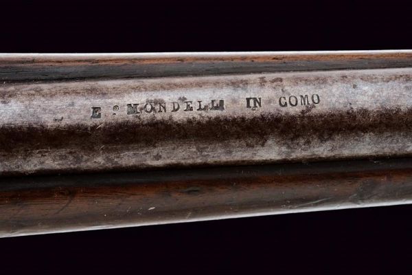 Rarissimo fucile ad aria di E. Mondelli  - Asta Rare Armi Antiche e Militaria da tutto il mondo - Associazione Nazionale - Case d'Asta italiane