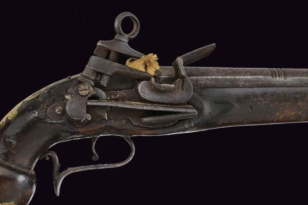 Pistola alla micheletta del tipo Ripoll  - Asta Rare Armi Antiche e Militaria da tutto il mondo - Associazione Nazionale - Case d'Asta italiane