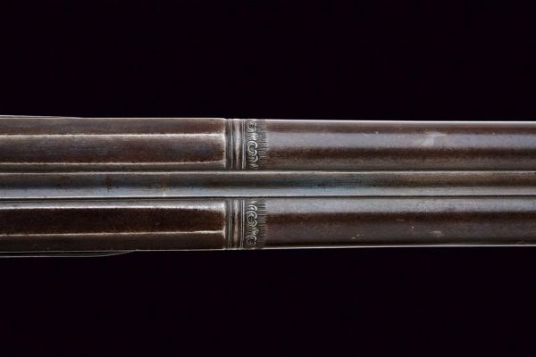 Doppietta a pietra focaia di G. Scalafiot  - Asta Rare Armi Antiche e Militaria da tutto il mondo - Associazione Nazionale - Case d'Asta italiane