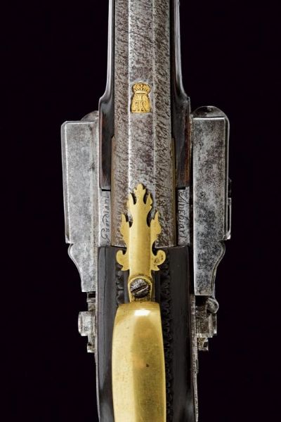 Elegante sovrapposto alla romana di Guardiani ad Anghiari  - Asta Rare Armi Antiche e Militaria da tutto il mondo - Associazione Nazionale - Case d'Asta italiane