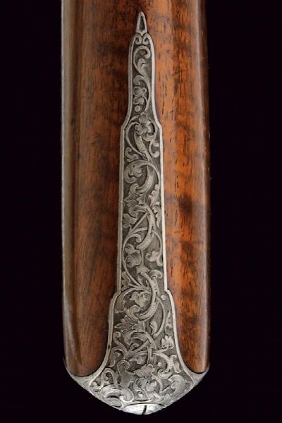 Bellissima doppietta a luminello di Karl Pirko per la caccia al cinghiale  - Asta Rare Armi Antiche e Militaria da tutto il mondo - Associazione Nazionale - Case d'Asta italiane