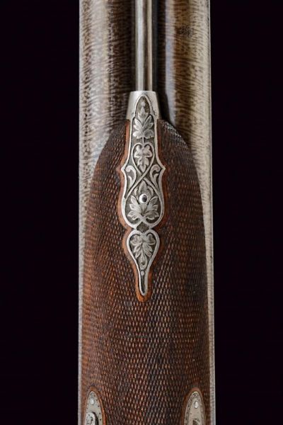 Bellissima doppietta a luminello di Karl Pirko per la caccia al cinghiale  - Asta Rare Armi Antiche e Militaria da tutto il mondo - Associazione Nazionale - Case d'Asta italiane