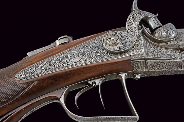 Elegante sovrapposto a luminello di Pirko  - Asta Rare Armi Antiche e Militaria da tutto il mondo - Associazione Nazionale - Case d'Asta italiane