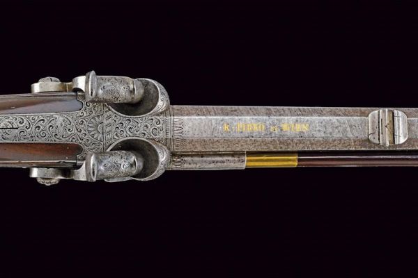 Elegante sovrapposto a luminello di Pirko  - Asta Rare Armi Antiche e Militaria da tutto il mondo - Associazione Nazionale - Case d'Asta italiane