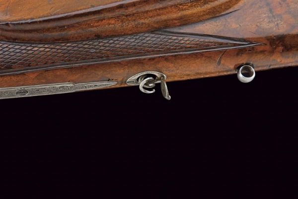 Bellissimo e raro fucile a luminello a quattro canne di Karl Pirko  - Asta Rare Armi Antiche e Militaria da tutto il mondo - Associazione Nazionale - Case d'Asta italiane