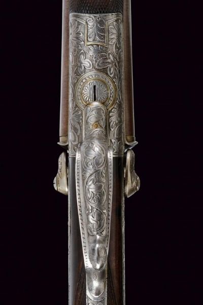 Bella doppietta a spillo di E. Bernard  - Asta Rare Armi Antiche e Militaria da tutto il mondo - Associazione Nazionale - Case d'Asta italiane