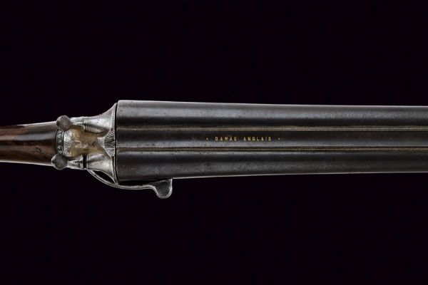 Rara doppietta con bascula a rotazione  - Asta Rare Armi Antiche e Militaria da tutto il mondo - Associazione Nazionale - Case d'Asta italiane