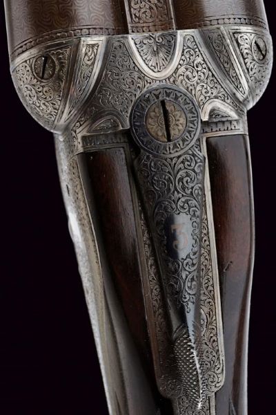 Rara doppietta a retrocarica di Lancaster  - Asta Rare Armi Antiche e Militaria da tutto il mondo - Associazione Nazionale - Case d'Asta italiane