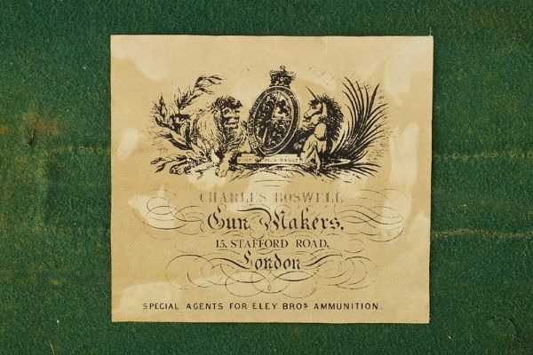 Interessante doppietta di Charles Boswell Mod. HH in cassetta  - Asta Rare Armi Antiche e Militaria da tutto il mondo - Associazione Nazionale - Case d'Asta italiane