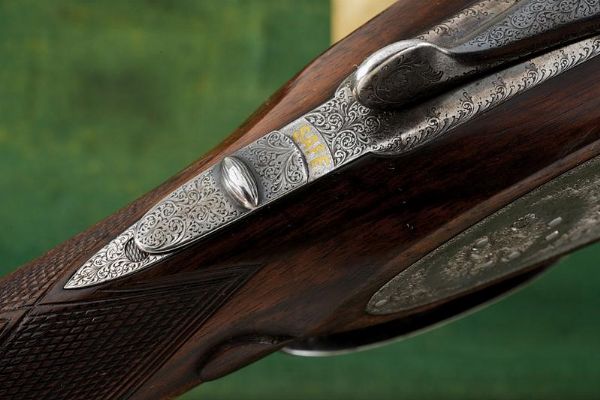 Interessante doppietta di Charles Boswell Mod. HH in cassetta  - Asta Rare Armi Antiche e Militaria da tutto il mondo - Associazione Nazionale - Case d'Asta italiane