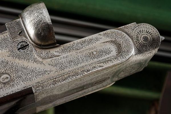 Interessante doppietta di Charles Boswell Mod. HH in cassetta  - Asta Rare Armi Antiche e Militaria da tutto il mondo - Associazione Nazionale - Case d'Asta italiane