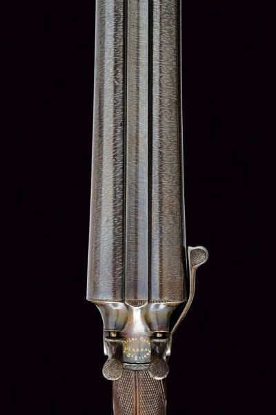 Rara doppietta di Darne con bascula a rotazione  - Asta Rare Armi Antiche e Militaria da tutto il mondo - Associazione Nazionale - Case d'Asta italiane