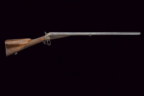 Rara doppietta di Darne con bascula a rotazione  - Asta Rare Armi Antiche e Militaria da tutto il mondo - Associazione Nazionale - Case d'Asta italiane