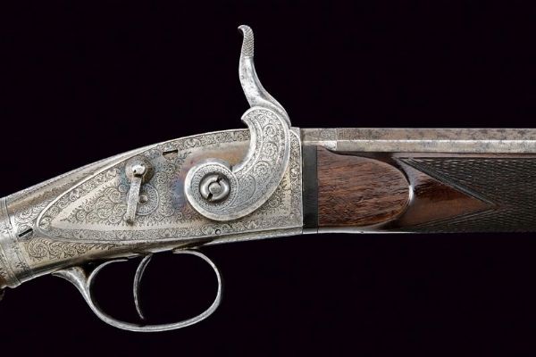 Raro fucile ad aria di Thomas Horsley  - Asta Rare Armi Antiche e Militaria da tutto il mondo - Associazione Nazionale - Case d'Asta italiane