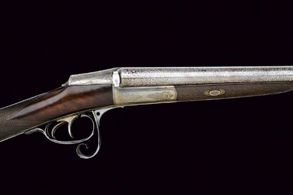 Doppietta a retrocarica Victor Collette  - Asta Rare Armi Antiche e Militaria da tutto il mondo - Associazione Nazionale - Case d'Asta italiane