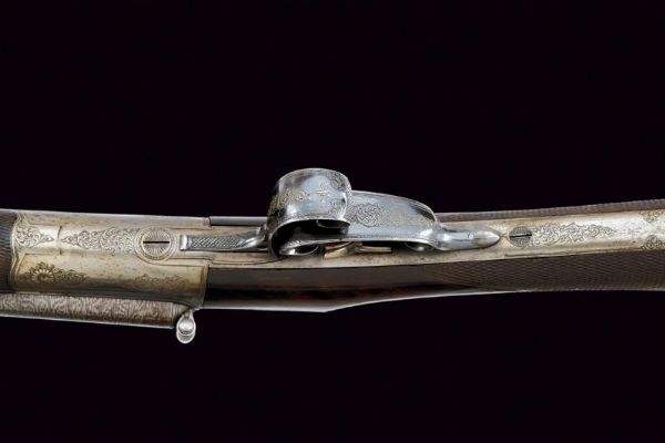 Doppietta a retrocarica Victor Collette  - Asta Rare Armi Antiche e Militaria da tutto il mondo - Associazione Nazionale - Case d'Asta italiane