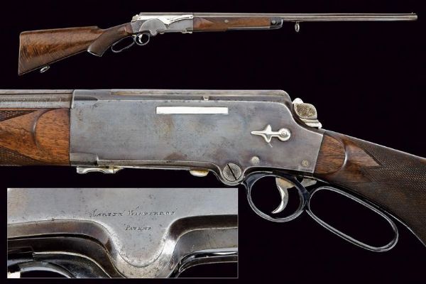 Raro fucile a leva Larsen & Winterros  - Asta Rare Armi Antiche e Militaria da tutto il mondo - Associazione Nazionale - Case d'Asta italiane