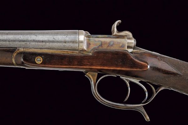 Doppietta a percussione centrale di Lefaucheux  - Asta Rare Armi Antiche e Militaria da tutto il mondo - Associazione Nazionale - Case d'Asta italiane