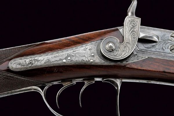 Raro fucile a retrocarica di Kavanagh  - Asta Rare Armi Antiche e Militaria da tutto il mondo - Associazione Nazionale - Case d'Asta italiane