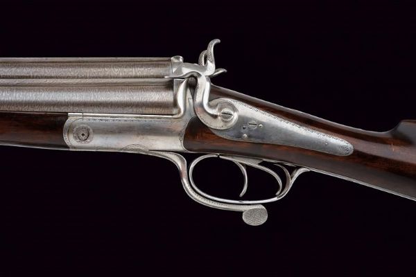 Rarissimo fucile a retrocarica a tre canne di Laine  - Asta Rare Armi Antiche e Militaria da tutto il mondo - Associazione Nazionale - Case d'Asta italiane