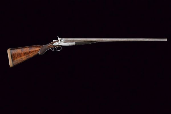 Bellissima doppietta a percussione centrale a cani esterni di W. & C. Scott & Sons  - Asta Rare Armi Antiche e Militaria da tutto il mondo - Associazione Nazionale - Case d'Asta italiane