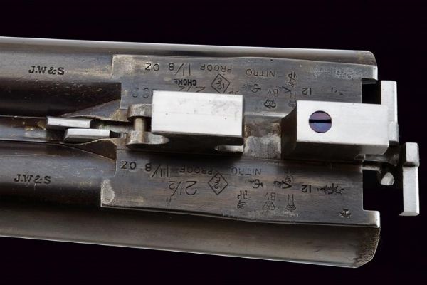 Rara doppietta a percussione centrale di James Woodward & Sons  - Asta Rare Armi Antiche e Militaria da tutto il mondo - Associazione Nazionale - Case d'Asta italiane