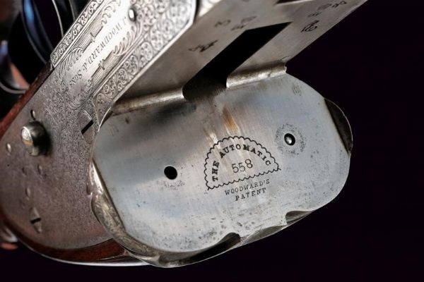 Rara doppietta a percussione centrale di James Woodward & Sons  - Asta Rare Armi Antiche e Militaria da tutto il mondo - Associazione Nazionale - Case d'Asta italiane