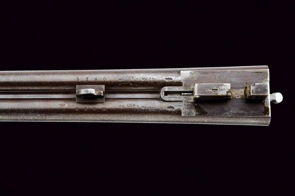 Bella doppietta a percussione centrale a cani esterni di Lancaster  - Asta Rare Armi Antiche e Militaria da tutto il mondo - Associazione Nazionale - Case d'Asta italiane