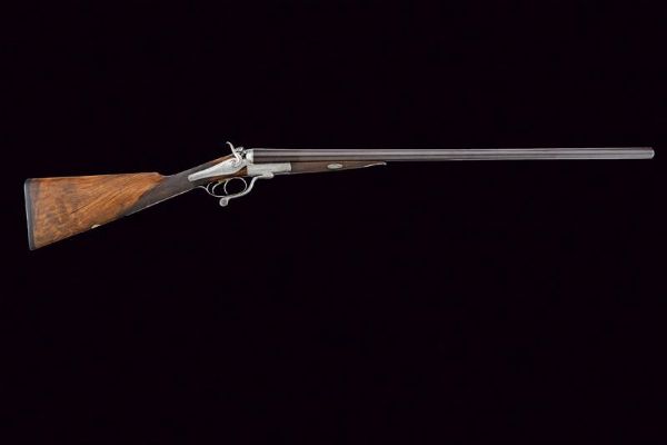 Doppietta a percussione centrale a cani esterni di Holland & Holland  - Asta Rare Armi Antiche e Militaria da tutto il mondo - Associazione Nazionale - Case d'Asta italiane