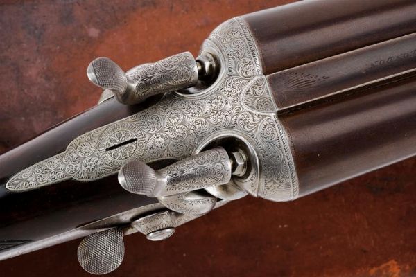 Doppietta a percussione centrale a cani esterni di Boss & Co  - Asta Rare Armi Antiche e Militaria da tutto il mondo - Associazione Nazionale - Case d'Asta italiane