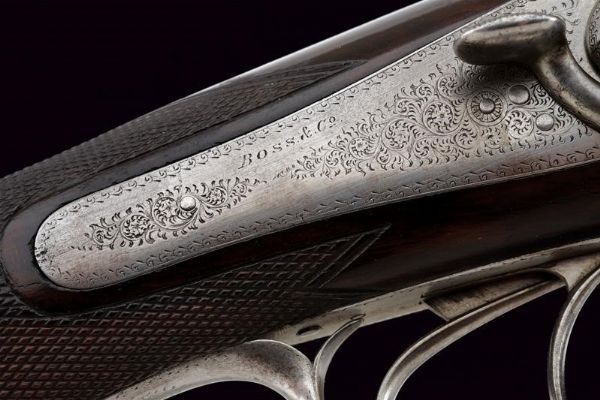 Doppietta a percussione centrale a cani esterni di Boss & Co  - Asta Rare Armi Antiche e Militaria da tutto il mondo - Associazione Nazionale - Case d'Asta italiane