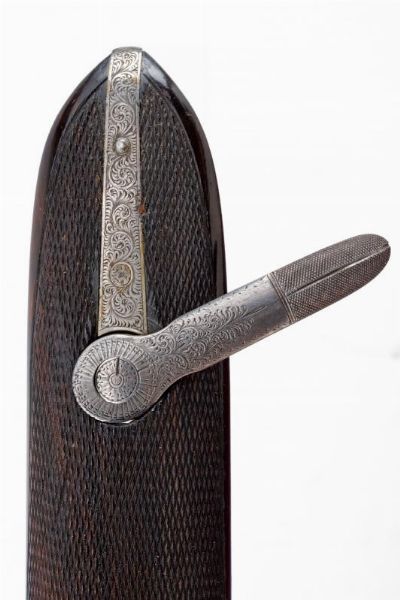 Doppietta a percussione centrale a cani esterni di Boss & Co  - Asta Rare Armi Antiche e Militaria da tutto il mondo - Associazione Nazionale - Case d'Asta italiane